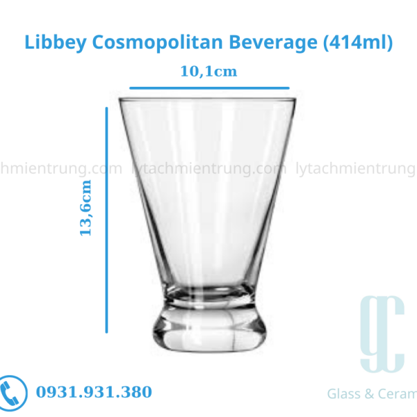 Ly thủy tinh Libbey Cosmopolitan Beverage (414ml)